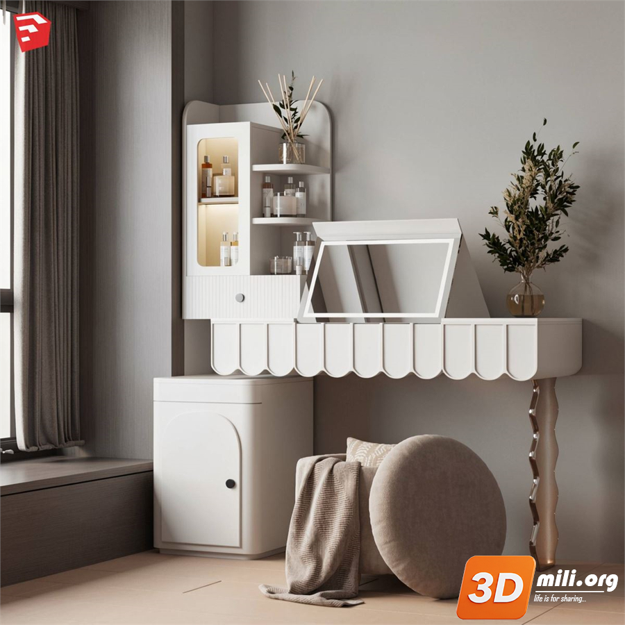 Dressing Table Skp Files 
